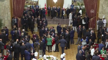 Meclisin 26. Dönem 3. Yasama Yılı Resepsiyonu - Başbakan Yıldırım ve Kılıçdaroğlu (2)