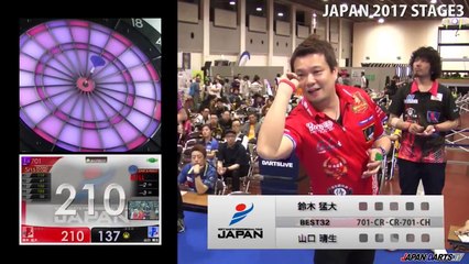 鈴木 猛大(JAPAN16)　VS　山口 晴生　‐JAPAN 2017 STAGE3 BEST32
