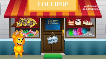 Mega Gummy Bear Kidnap by Thief Extortion Police Funny Cartoon Finger Family Nursery Rhyme