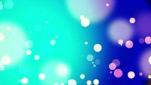 Blue particles wind bokeh - HD animated background loop video, animation,free download
