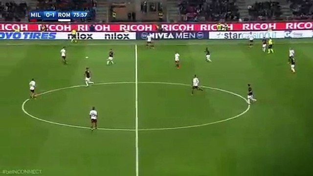 Milan - Roma 0-2 Gol di Gerson 77'minuto 01-10-2017