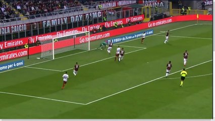 MILAN - ROMA sintesi 1° Tempo