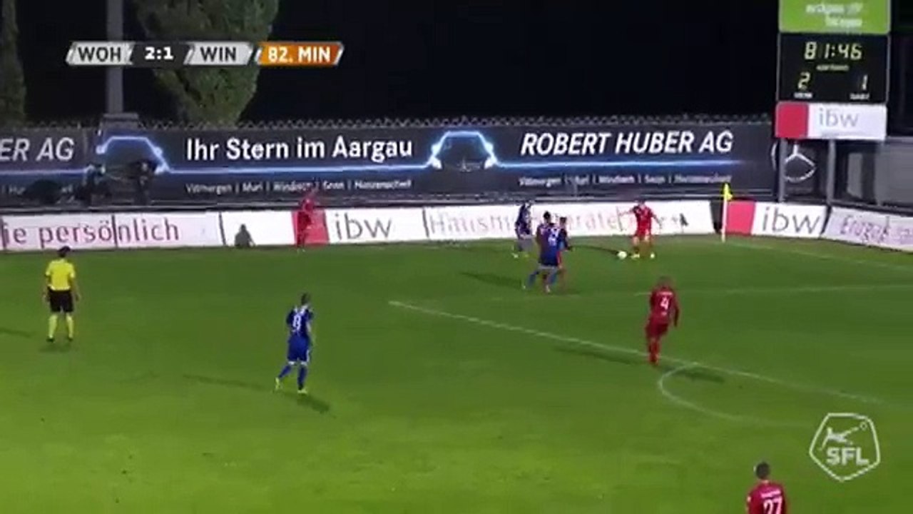 Wohlen 3:1 Winterthur  (Swiss Challenge League 30 September 2017)