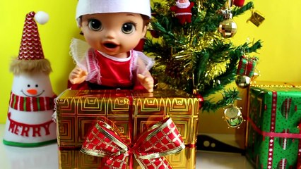 Minhas Baby Alive abrem PRESENTES do Amigo Secreto - Em Portugues Clube Kids
