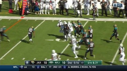 Can't-Miss Play: Jets pull off remarkable fake punt on 4th and 21