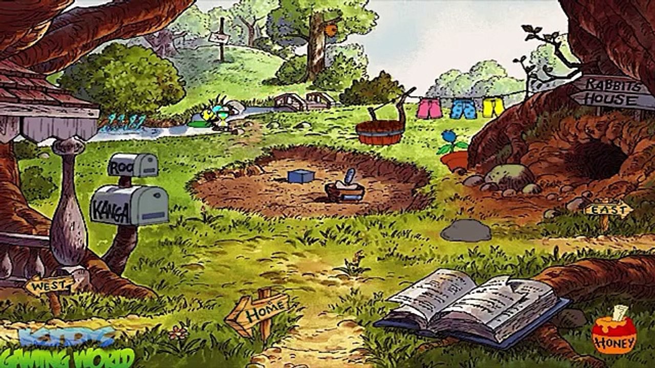 Disneys Learning to Read With Pooh - PART 7 (Learning Game for Preschool Kids)