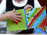 How to join up Quilt as you Go blocks and borders - Quilting Tips & Techniques 074