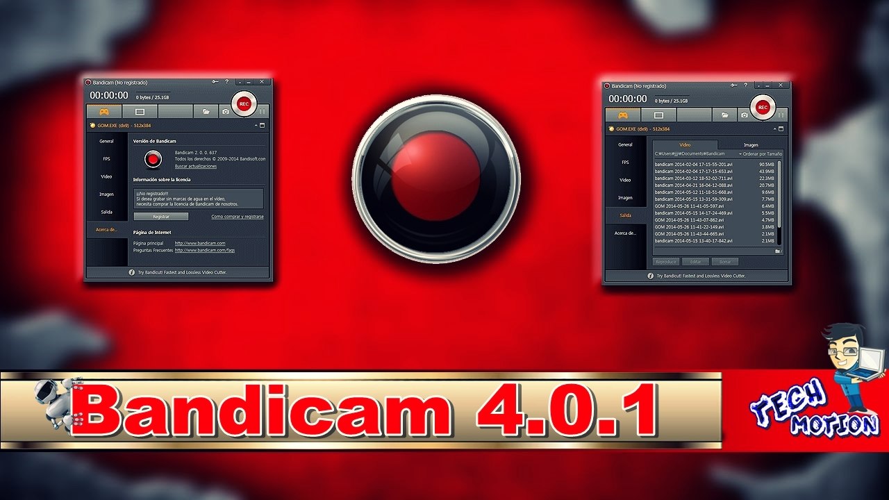 Bandicam 4.0.1 B1339 - Completo - Ja Ativado