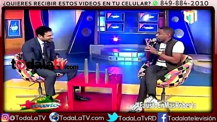 Fausto Mata dice que Luz Garcia es una Vieja-Más Roberto-Video