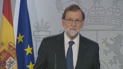 Rajoy critica que a la Generalitat no le haya importado "ni nada ni nadie"