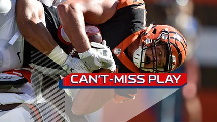 Can't-Miss Play: Tyler Kroft makes crazy TD catch in traffic jam