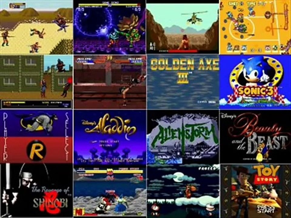 TOP Sega Genesis AND Super Nintendo _ PC + PACK ROMS + Emulador HD