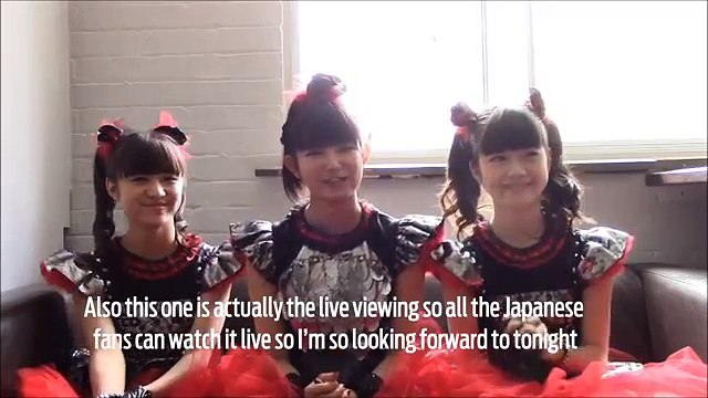 INTERVIEW: BABYMETAL Q&A at London Kentish Town Forum [BABYMETALインタビュ]