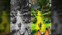 Black and White Temple Run Oz Vs Color Temple Run Oz - Temple Run like Games (Android/iOS) Gameplay