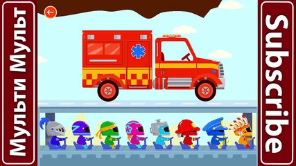 Car Driving for Kids : Truck Driver - Excavator : Car, Police Car, Fire Truck, Ambulance