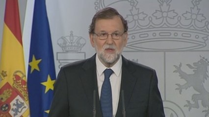 Rajoy agradece la labor de Policía y la Guardia Civil ante el ataque a la ley