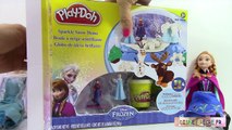 Pâte à modeler Play Doh Reine des neiges Frozen Boule à neige scintillante ♥ Sparkle snow dome