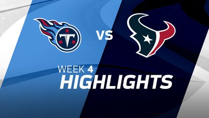 Titans vs. Texans highlights | Week 4