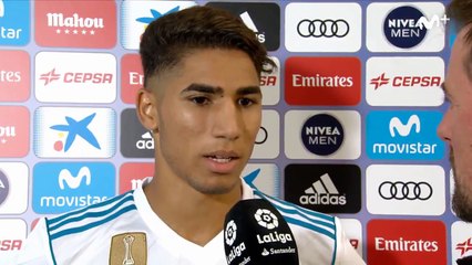 تصريح أشرف حكيمي بعد نهاية مباراة ريال مدريد وإسبانيول