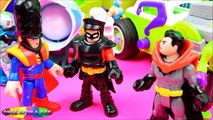Imaginext Batman Superman at Super Villain EXPO with Doomsday and Red Hood PART 1 - Once Upon A Toy