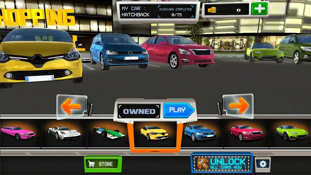 Shopping Mall Car Parking Game - Android Gameplay HD
