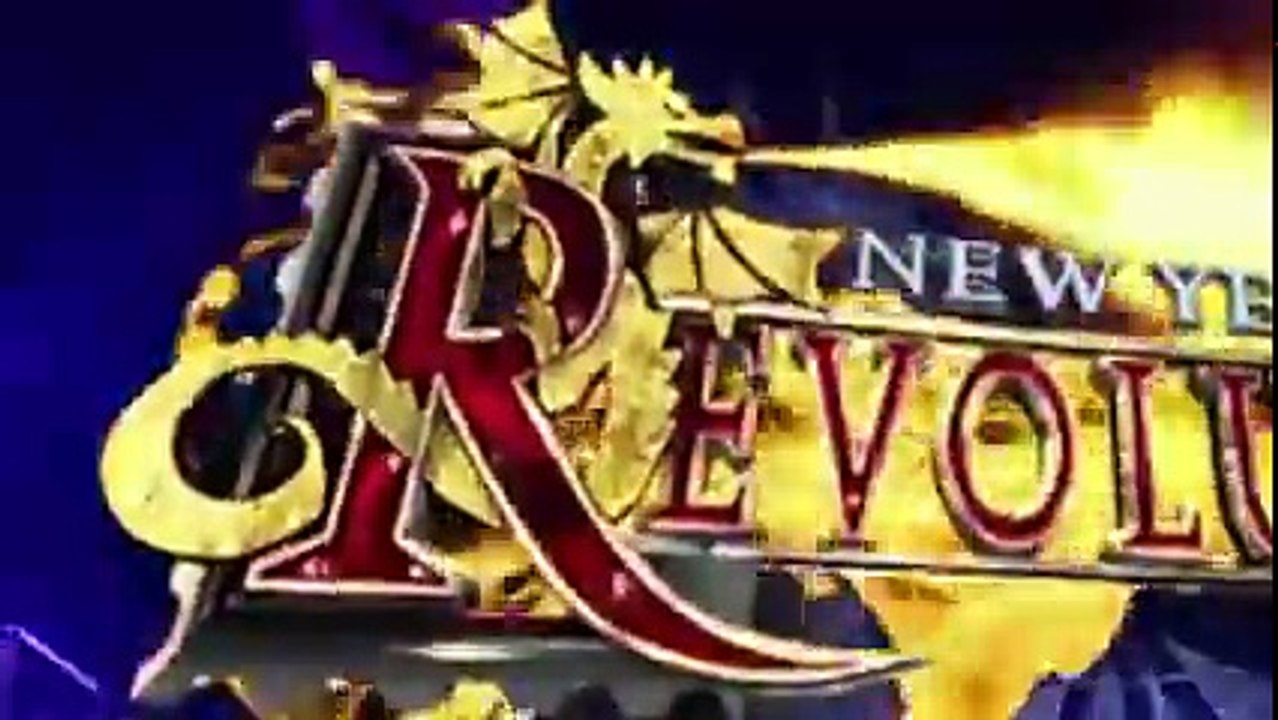 WWE NEW YEARS REVOLUTION Mickie James vs Trish Stratus Womenstitle Match