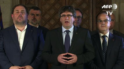 Puigdemont asegura que puede presidir Cataluña desde Bélgica