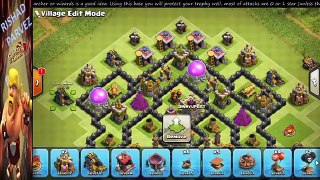 Town Hall 8 (TH8) NEW Best Trophy Base Anti 2 Star (Impossible to get Town Hall) With Replays