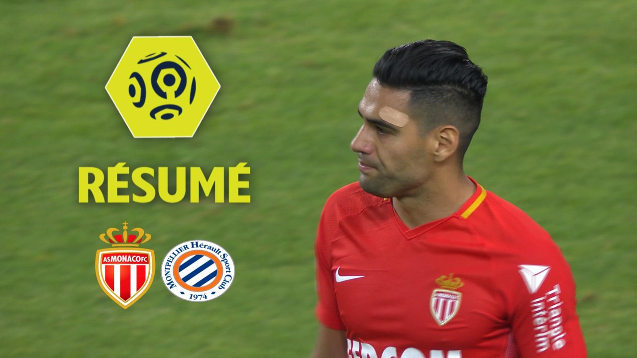 AS Monaco - Montpellier Hérault SC (1-1)  - Résumé - (ASM-MHSC) / 2017-18