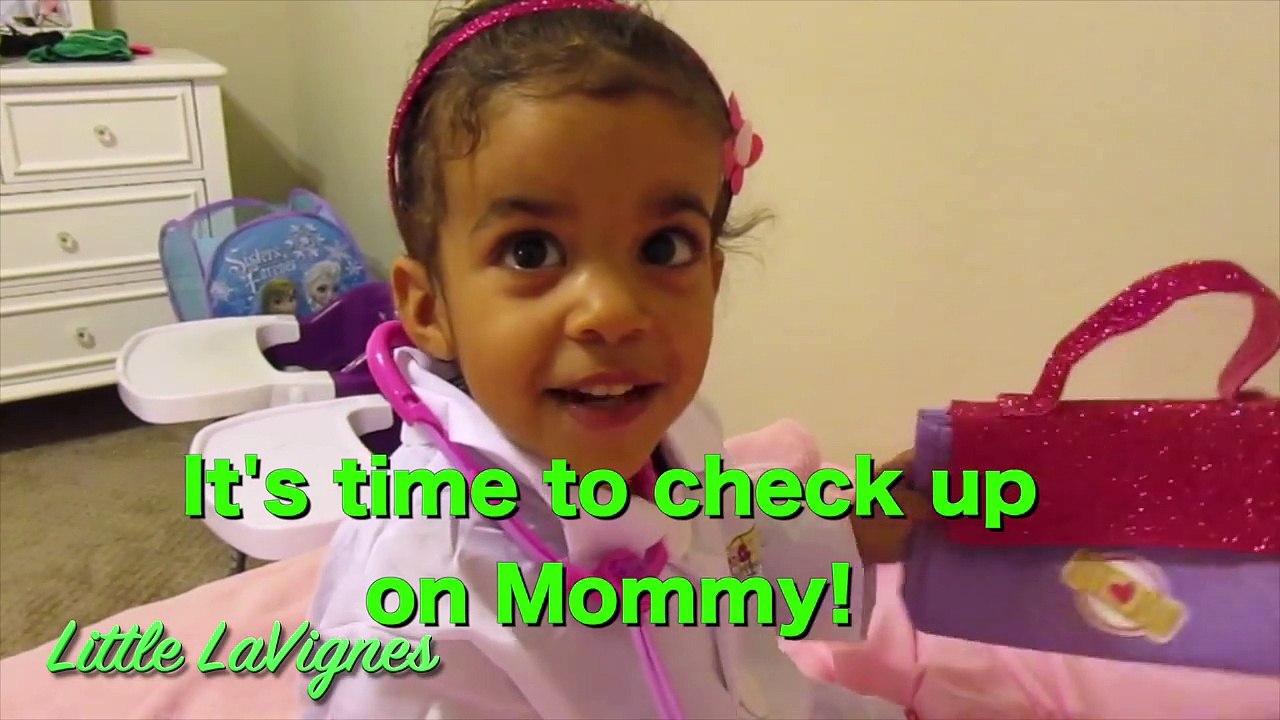 DOC MCSTUFFINS CHECK-UP TURNS INTO SHOT IN MOMMYS TUMMY! ~ DOC MCSTUFFINS COMPILATION