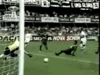 Robinho - Dribble (crochet) & Goal