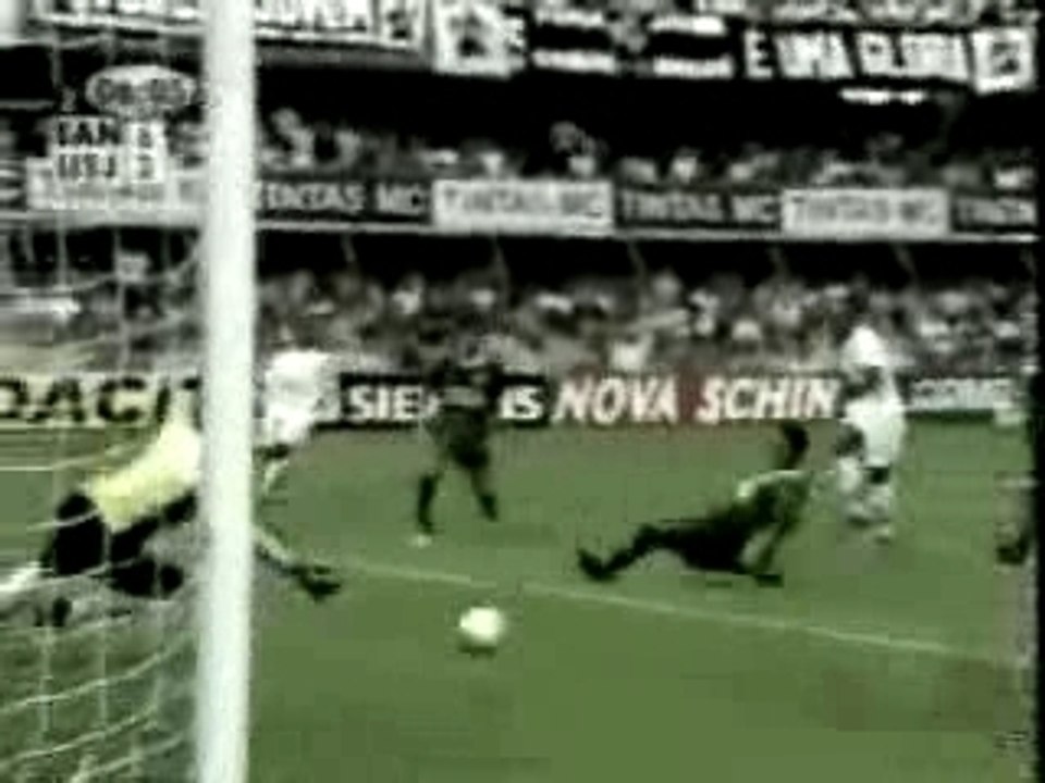 Robinho - Dribble (crochet) & Goal