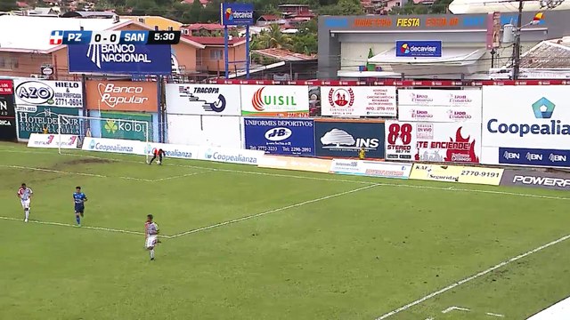 Fútbol Nacional: Pérez Zeledón 4 - 1 Santos 1 Octubre 2017