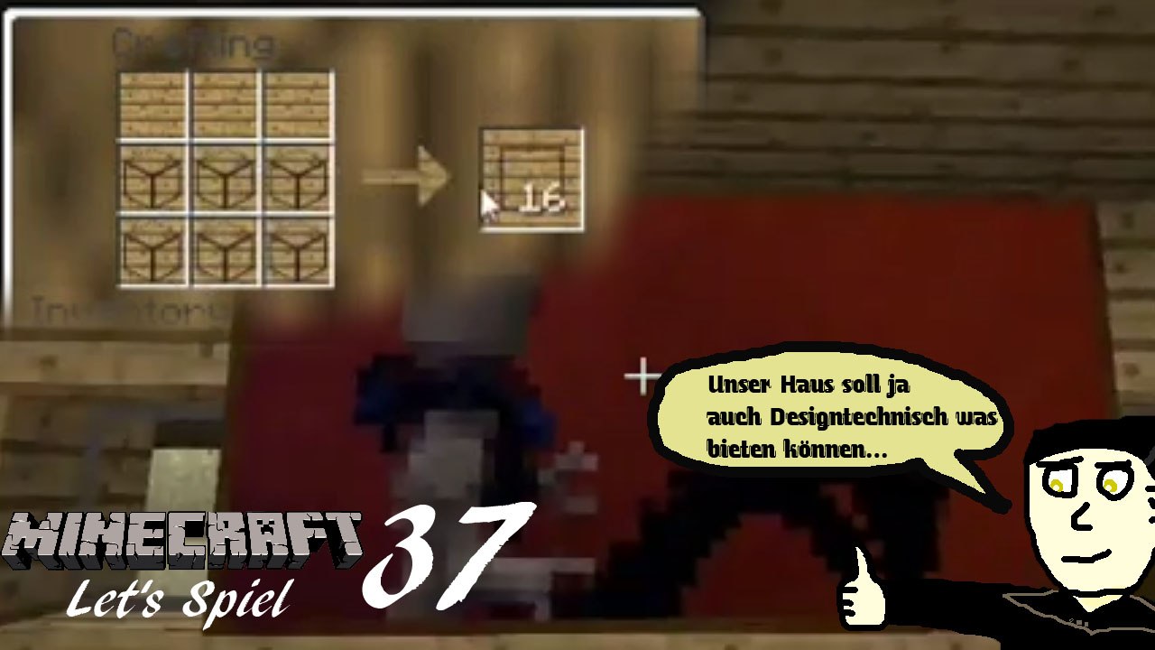 Minecraft 'Let's Spiel' (Let's Play) 37: Glasscheiben & Gemääälde