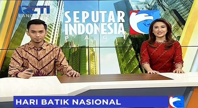 Hari Batik, Pengrajin di Jember Ciptakan Batik Sembur Abstrak