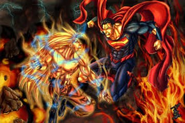Goku VS Superman - DEATH BATTLE!
