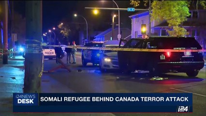 i24NEWS DESK |Somali refugee behind Canada terror attack  Sunday, October 1st 2017
