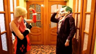 CRAZY JOKER CUT DOLL? GUMBALL PRANK! w/ Spiderman Frozen Joker Baby Superhero Fun!