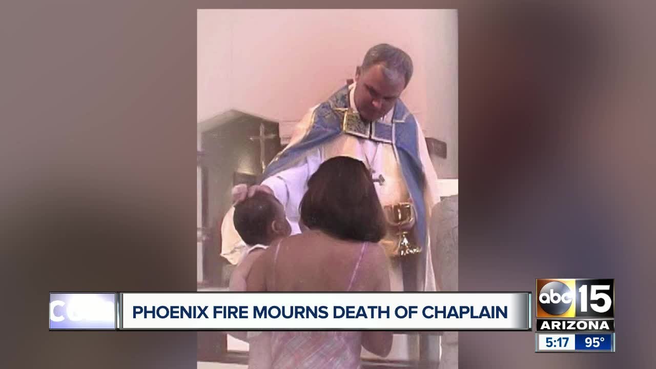 Phoenix Fire Department chaplain dies