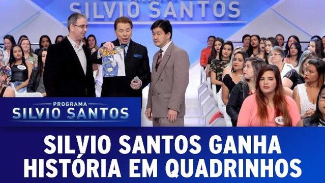 Silvio ganha história em quadrinhos