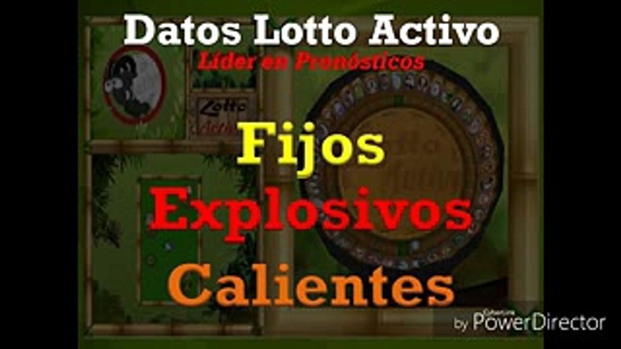 DATOS LOTTO ACTIVO FIJOS 11092017  Líder en pronósticos