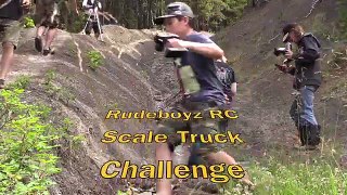 RC CWR Hill Climb Rudeboyz 2016 Scale Truck Challenge Part 1 of 6