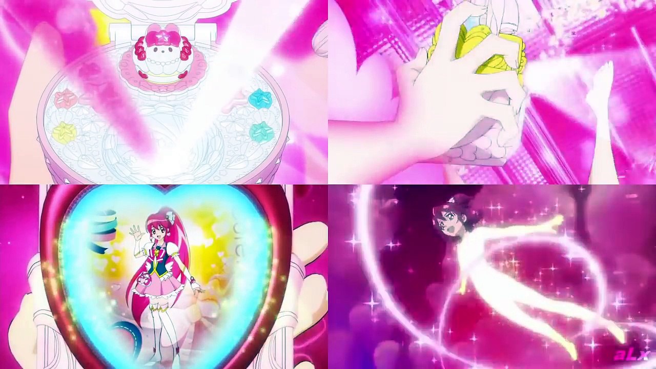 桃キュアシンクロ大変身！２_ Pink Cures synchronized transformations 2-3GazWYVj42g