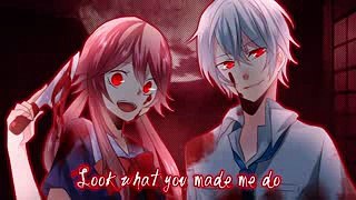 【Nightcore】→ Look What You Made Me Do ( Switching Vocals )  Lyrics (2)