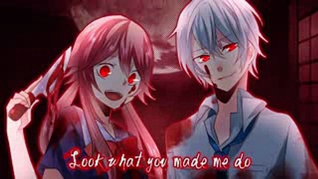 【Nightcore】→ Look What You Made Me Do ( Switching Vocals ) Lyrics (2)