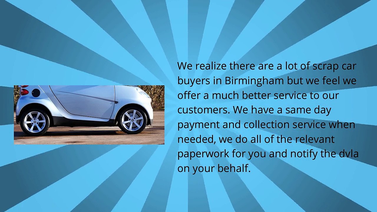 Quick Car Sale and Free Scrap Car Quote in Birmingham