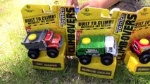 Toy Trucks for Kids: Tonka Climb-Overs Playtime Toys UNBOXING | Review by JackJackPlays