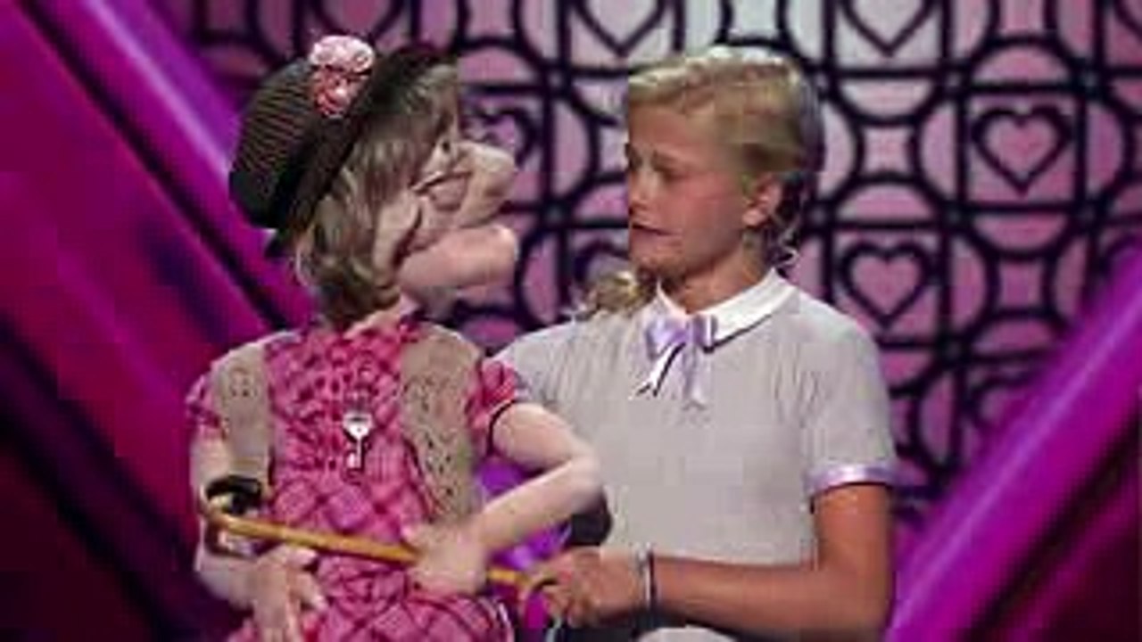 Darci Lynne Young Ventriloquist Performs Diva Classic - America's Got Talent 2017