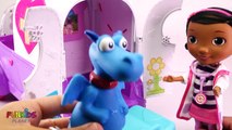 Learn Colors Videos: Paw Patrol and Doc McStuffins with Rosie the Ambulance Saves Stuffy the Dragon
