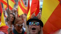 Madrid scende in strada, spaccata sull'indipendenza catalana